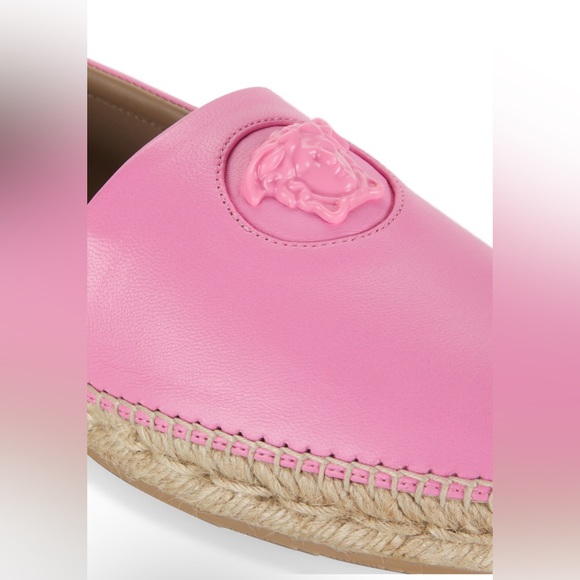 ❌SOLD❤️Versace NWT Medusa Coated Canvas Espadrilles - Picture 6 of 7